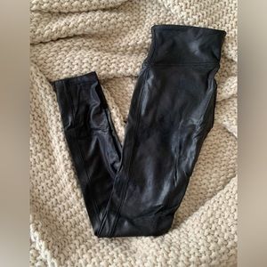SPANX Faux Leather Leggings